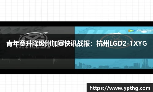 青年赛升降级附加赛快讯战报：杭州LGD2-1XYG